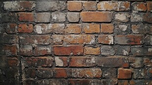 复古砖墙纹理背景图
