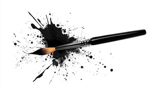 墨韵画笔 艺术灵感迸发