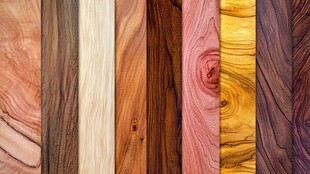 多样木材纹理展示