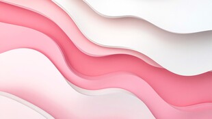 粉色波浪抽象背景图案