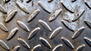 菱形花纹金属板纹理