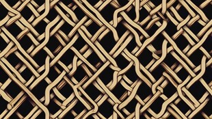 金色编织纹理图案背景