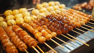 美味烤串诱人呈现