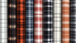 多样格子布料纹理展示