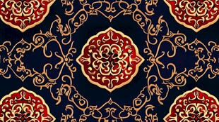 中式古典花纹图案设计