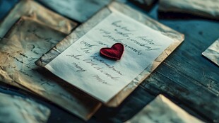 复古情书 心间爱意的诉说