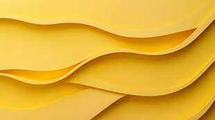 黄色波浪纹理背景图案