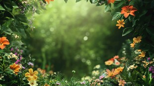 梦幻花径 开启自然之旅