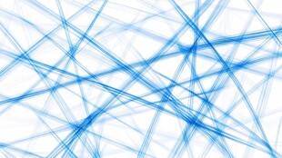 蓝色线条抽象背景图