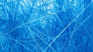 蓝色丝状抽象背景纹理