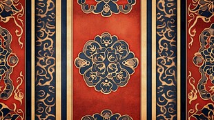 中式传统花纹古典装饰图案