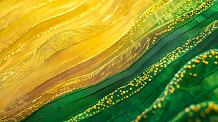 黄绿渐变纹理艺术图案