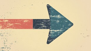 复古风箭头指示图案