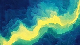 梦幻渐变流体艺术背景