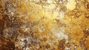 金色斑驳纹理背景图