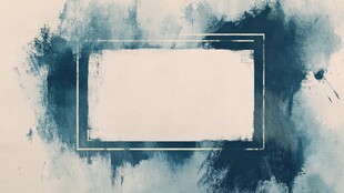 水墨边框背景图