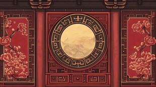 中式古典雕花门窗艺术