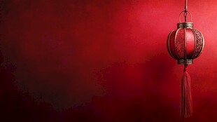 中式红灯笼 古典氛围感