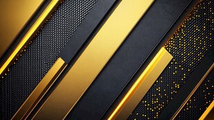 黑金质感几何线条背景图