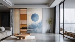 现代中式风格的雅致客厅