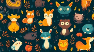 森林萌宠大聚会