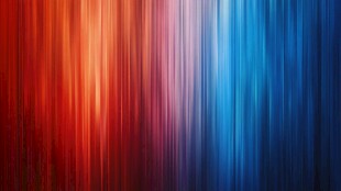 红蓝渐变动感线条背景