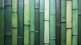 翠绿竹排背景图