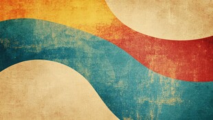 复古波浪纹理背景图案