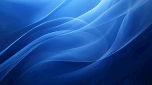 蓝色动感流线抽象背景图