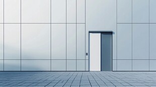 现代建筑中的独立电梯门