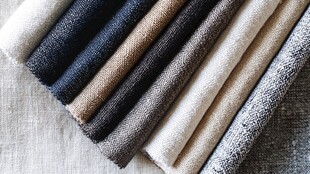 多样质感布料展示