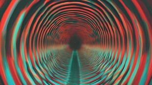 炫彩螺旋隧道视觉特效