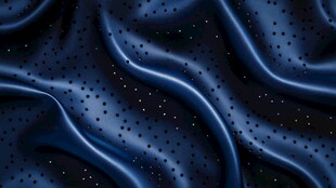 蓝色波纹星空质感背景图