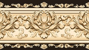 欧式古典奢华花纹装饰图案