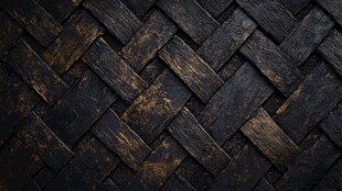 复古编织纹理深色背景图
