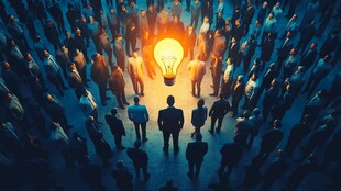 创意灵感点亮人群之光