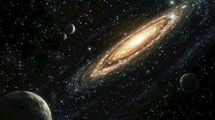 璀璨星河中的星系与星球