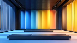 多彩现代室内空间展示区