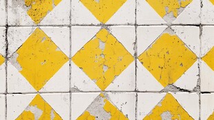 复古黄白相间斑驳瓷砖