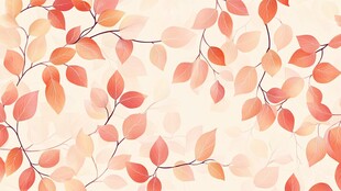 秋日叶蔓背景图