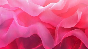 梦幻粉色褶皱织物纹理