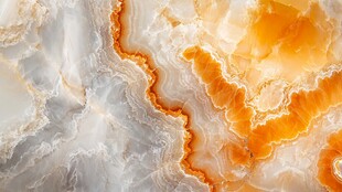 梦幻橙白大理石纹理