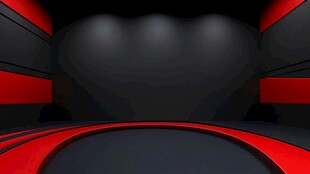 红黑舞台空间背景展示