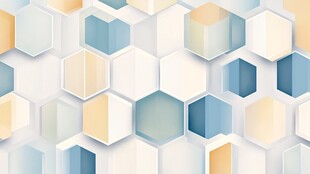 六边形几何图案背景纹理