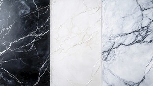 三色大理石纹理展示