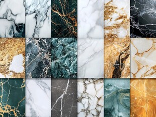 多样大理石纹理素材集合