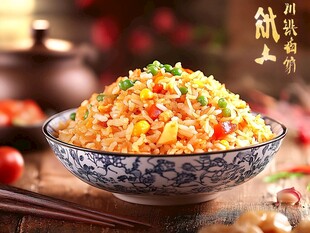 美味蛋炒饭 视觉与味觉盛宴