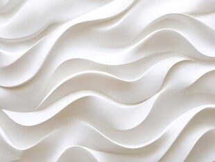 白色波浪纹理艺术背景