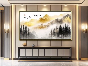 中式山水挂画 客厅雅致风