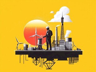 工业工程师的能源设施图景